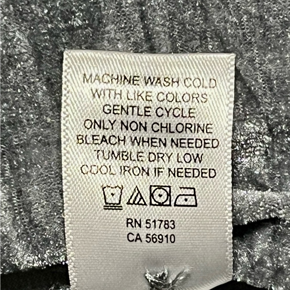 Maurices Metallic Gray Top - Picture 8 of 8
